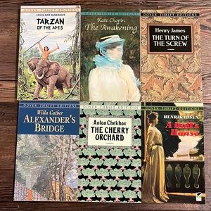 Dover Thrift Editions Softcover Classic Books EXC  (#2 Lot of 6)